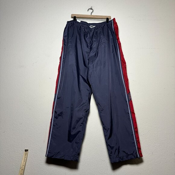 adidas Other - Adidas Track Pant Men 2XL Grey Red Zip Sleeve Retro Jogging Gymwear Baggy Street
